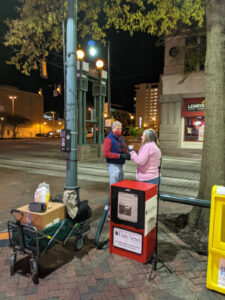 couple sipping hot cocoa