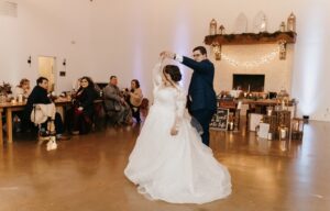 Haley & Nathan's first dance turn.