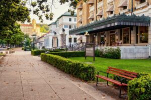 historic bathhouses in Hot Springs